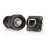 Amphenol Socapex RJF544 Series Male RJ45 Connector, Cable Mount, Cat5e