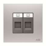 ABB Female Ethernet Connector, Flush Mount, Cat6