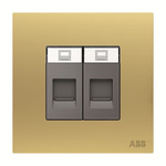 ABB Female Ethernet Connector, Flush Mount, Cat6