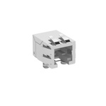 ERNI Female RJ Connector Module, Through Hole, Cat3, Cat4