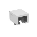 ERNI Female RJ Connector Module, Through Hole, Cat3, Cat4