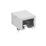 ERNI Female RJ Connector Module, Through Hole, Cat3, Cat4