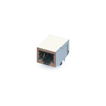Yamaichi Female RJ45 Connector, PCB Mount