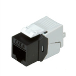 Roline RJ45 Keystone Jack Series Female RJ45 Connector, Keystone Mount, Cat6