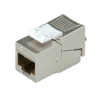 Roline RJ45 Keystone Jack Series Female RJ45 Connector, Keystone Mount, Cat6a