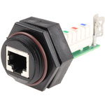 Brad from Molex ENDR Series Female RJ45 Connector, Panel Mount