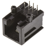 TE Connectivity 1-1705950 Series Female RJ25 Connector, Through Hole, Cat3, UTP Shield