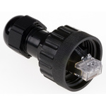 TE Connectivity 1546440-1 Series Male RJ45 Connector, Cable Mount