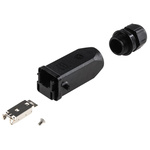 Harting Han 3A RJ45 Series Male RJ45 Connector, Cable Mount