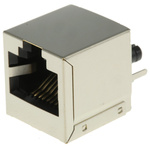 Wurth Elektronik WR-MJ Series Female RJ45 Connector, Through Hole, UTP Shield