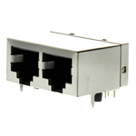 Wurth Elektronik WR-MJ Series Female RJ45 Connector, PCB Mount, Cat5e