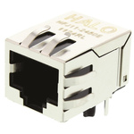 Halo Electronics FastJack Series Female RJ45 Connector, UTP Shield