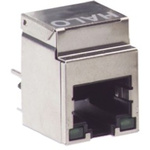 Halo Electronics FastJack Series Female RJ45 Connector, UTP Shield