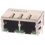 Halo Electronics FastJack Series Female RJ45 Connector, UTP Shield