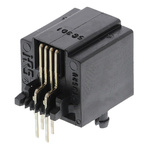 Hirose TM Series Female RJ11 Connector, Through Hole, UTP Shield