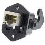 Harting Han 3A RJ45 Series Female RJ45 Connector, Panel Mount, Cat6