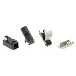 HARTING RJ Industrial Series Female RJ45 Connector, Cable Mount, Cat5