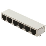 HARTING RJ Industrial Series Female RJ45 Connector, Through Hole, Cat5