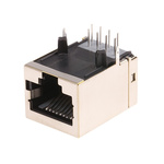 TE Connectivity 5558342 Series Female RJ45 Socket, Through Hole, Cat5