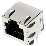 TE Connectivity 1-406541 Series Female RJ45 Socket, Through Hole, Cat5