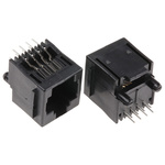 TE Connectivity 5520259 Series Female RJ45 Socket, Through Hole, Cat3
