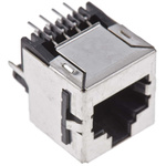 TE Connectivity 5557969 Series Female RJ45 Connector, Through Hole, Cat3