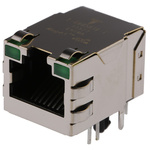 Bel-Stewart MagJack Series Female RJ45 Connector, Through Hole, STP Shield