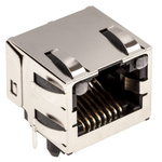 Molex 43860 Series Female RJ45 Connector, Through Hole, Cat3