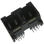 Molex 43814 Series Female RJ11 Connector, Through Hole