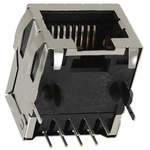 Molex 43202 Series Female RJ45 Connector, Through Hole, Cat3