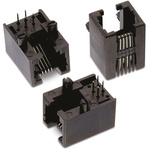 Wurth Elektronik WR-MJ Series Female RJ14 Connector, Through Hole
