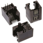 Wurth Elektronik WR-MJ Series Female RJ25 Connector, Through Hole