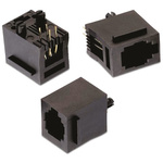 Wurth Elektronik WR-MJ Series Female RJ22 Connector, Through Hole