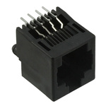 TE Connectivity 5569284 Series Female RJ45 Connector, PCB Mount, Cat3