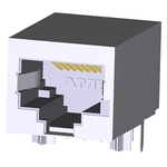 TE Connectivity 5557786 Series Female RJ45 Connector, PCB Mount, Cat3