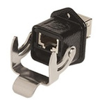 HARTING Han 3A RJ45 Series Female RJ45 Connector, Panel Mount, Cat6