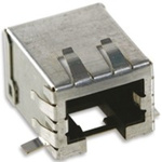 Molex 85543 Series Female RJ45 Connector, Surface Mount, Cat5, Cat5e
