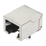 Harting RJ Industrial Series Female RJ45 Connector, Surface Mount, Cat5