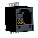 Molex 85513 Series Female RJ12 Connector, Surface Mount, Cat3
