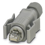 Phoenix Contact VS-08 Series Male RJ45 Connector, Cable Mount, Cat5