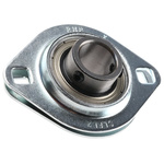 2 Hole Flange Bearing Unit, SLFL20, 20mm ID