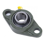 2 Hole Flange Bearing Unit 30mm ID