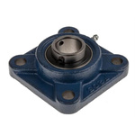 4 Hole Flange Bearing Unit 25.4mm ID