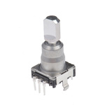 Alps Alpine 9 Pulse Incremental Mechanical Rotary Encoder with a 5.975 mm Flat Shaft (Not Indexed), Through Hole