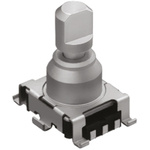 Alps Alpine 9 Pulse Incremental Mechanical Rotary Encoder with a 5.975 mm Flat Shaft (Not Indexed), SMD