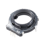 Alps Alpine 16 Pulse Incremental Mechanical Rotary Encoder with a 18.5 mm Hollow Shaft (Not Indexed), Through Hole