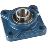 4 Hole Flange Bearing Unit 17mm ID