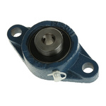2 Hole Flange Bearing Unit 12mm ID