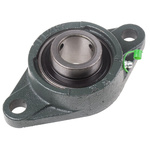 2 Hole Flange Bearing Unit 19mm ID