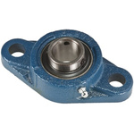2 Hole Flange Bearing Unit 12.7mm ID